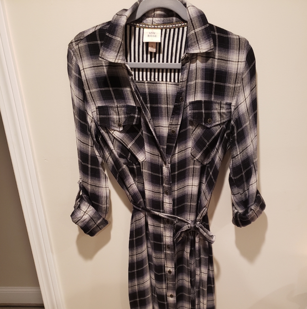 Plaid dress